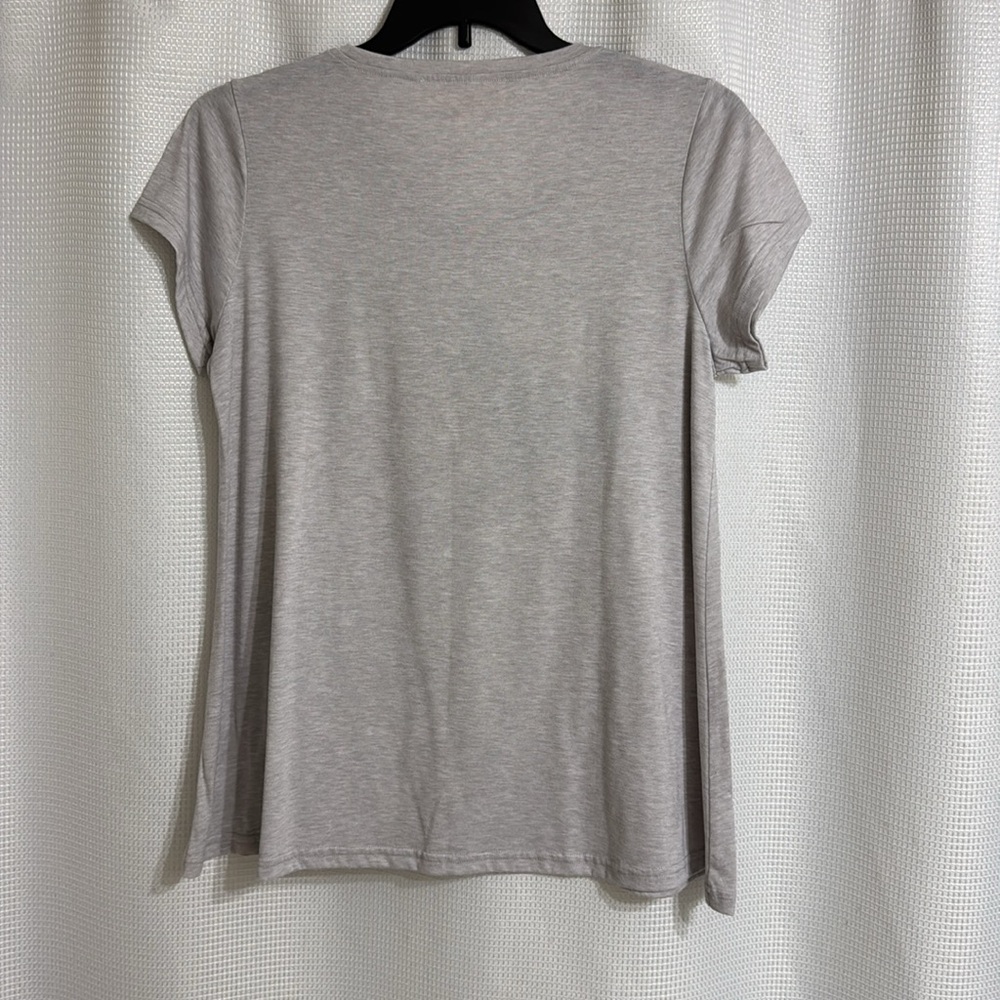 Sheryl Crow Gray Star Graphic short sleeveTee. Size L - Picture 2 of 7